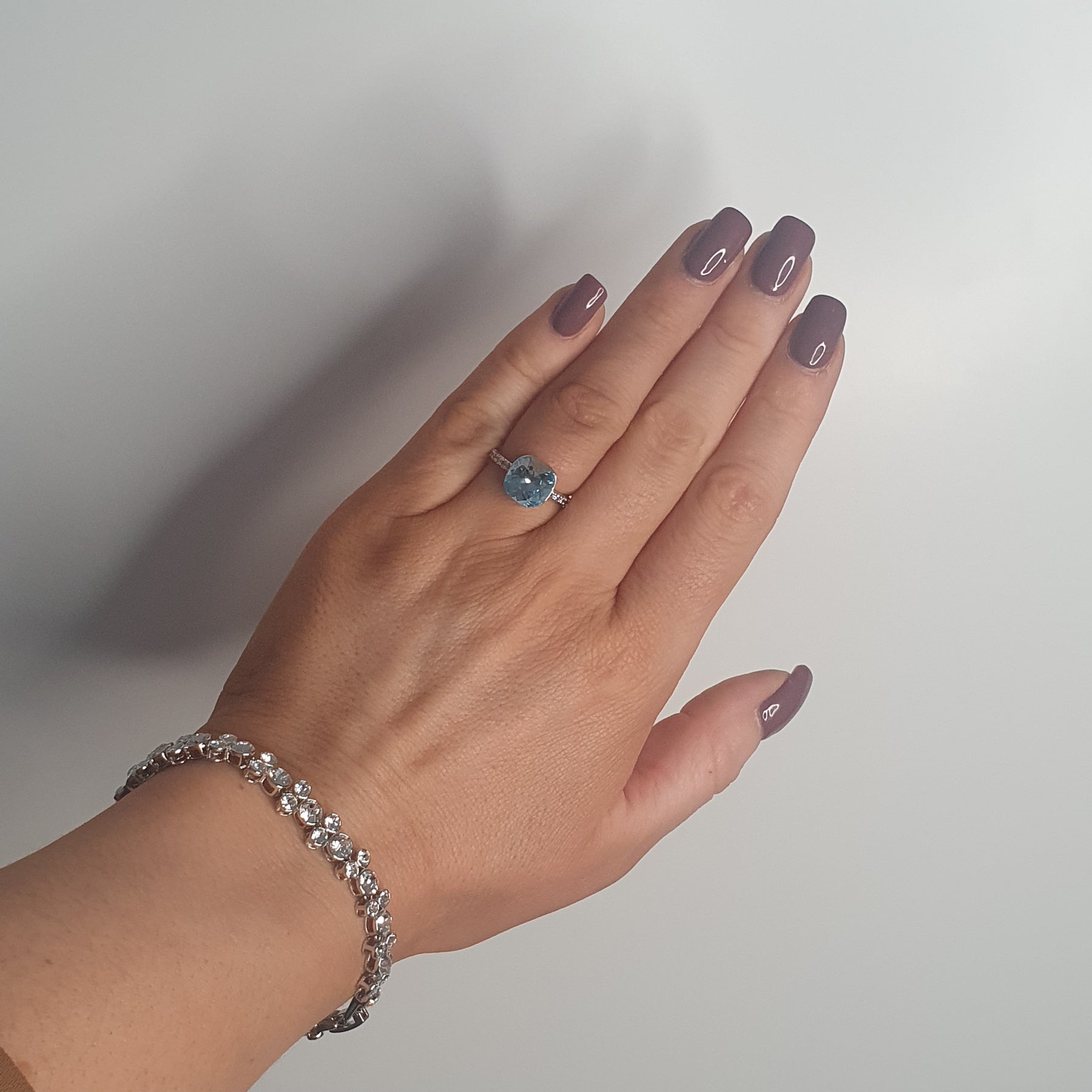 Blue crystal