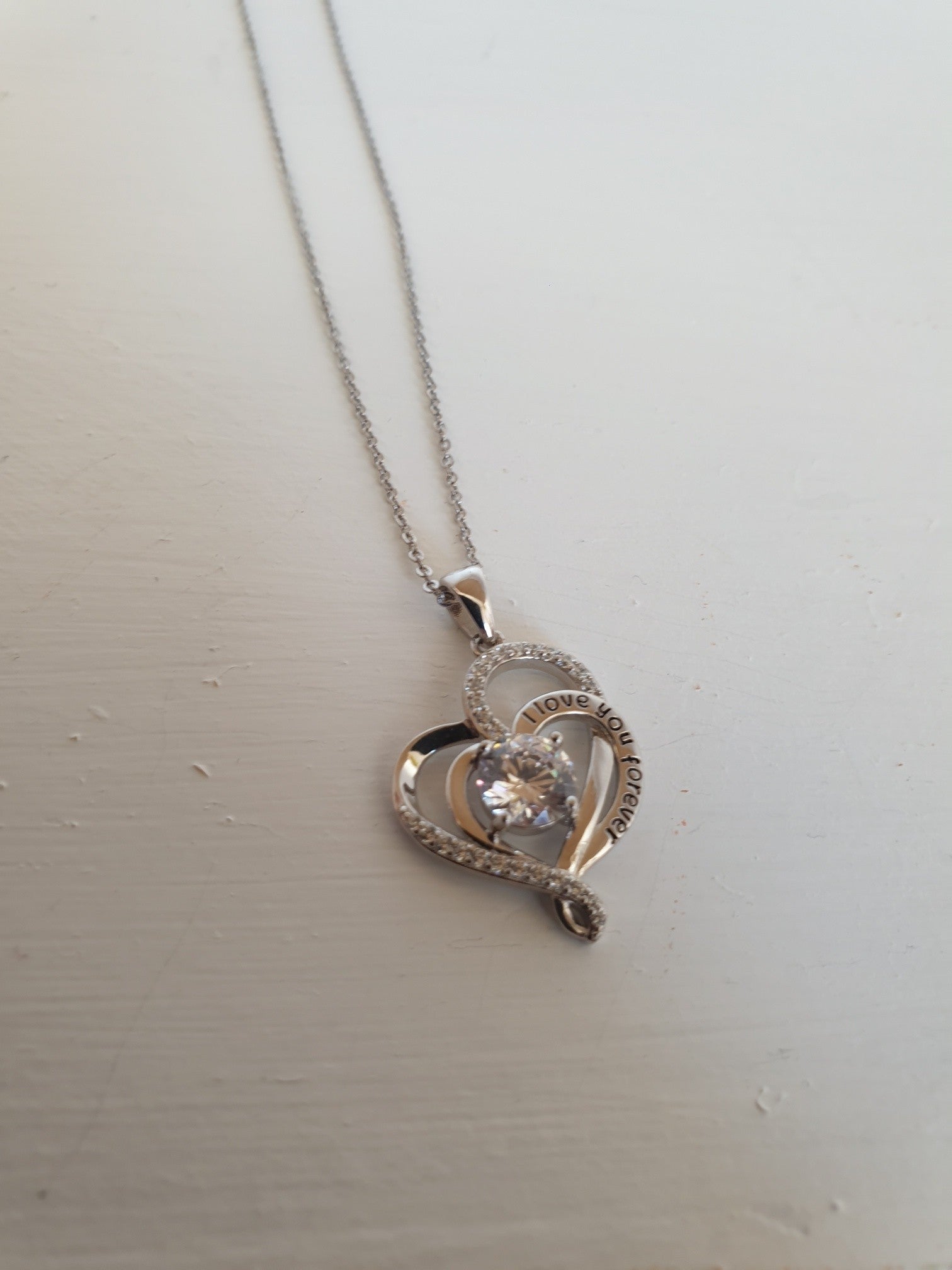 I love you forever necklace