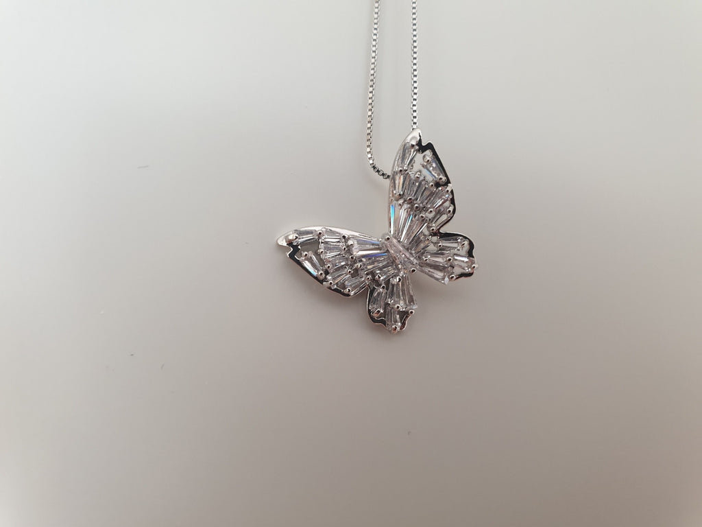Silver butterfly