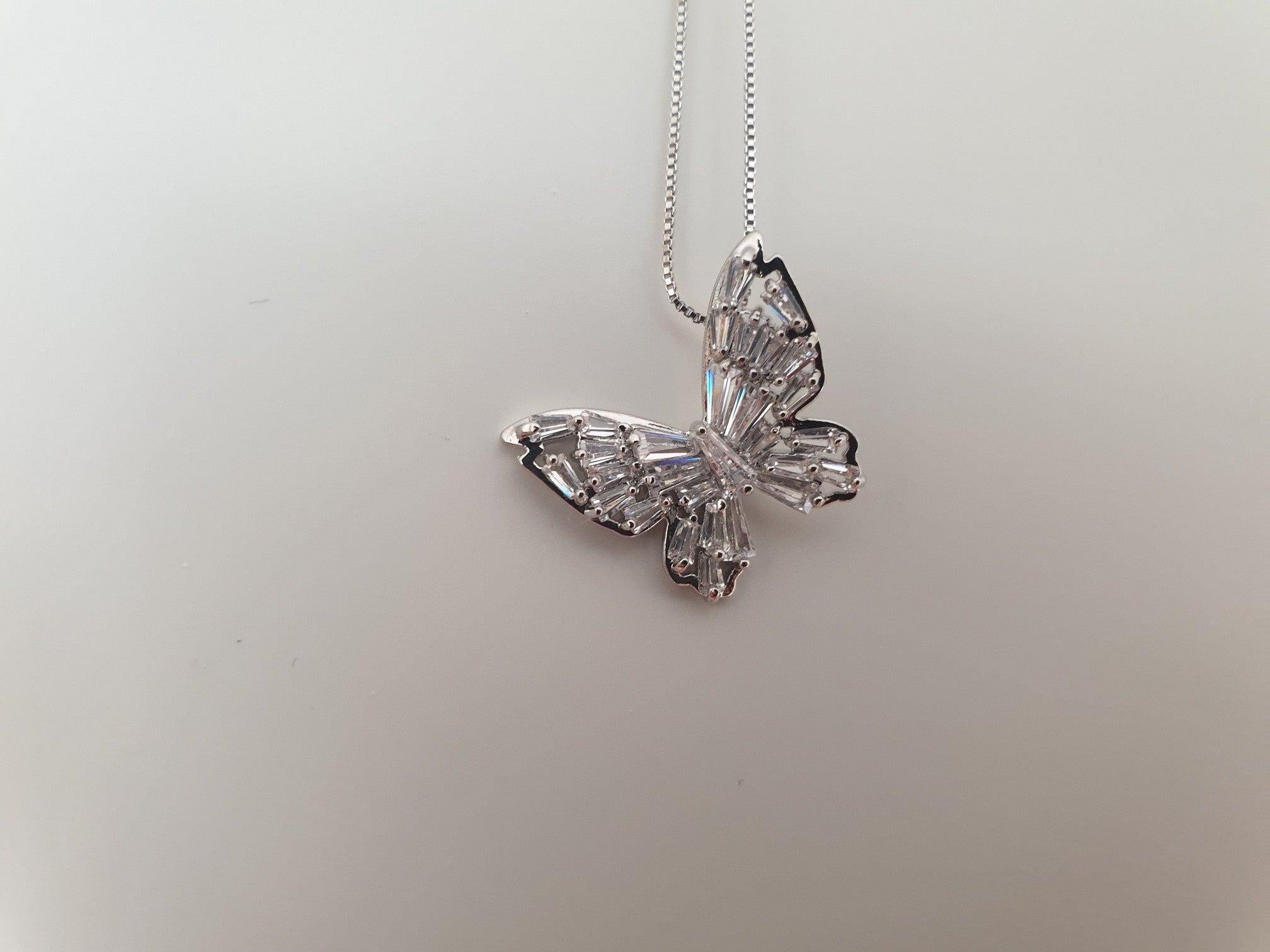 Silver butterfly