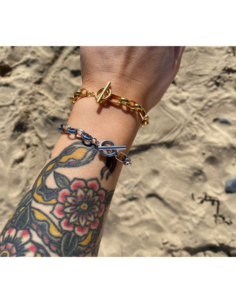 Chunky bracelet Gold