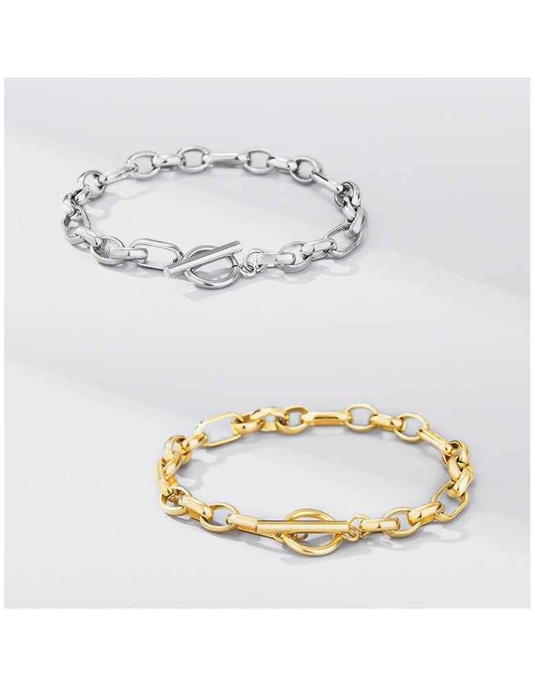 Chunky silver chain